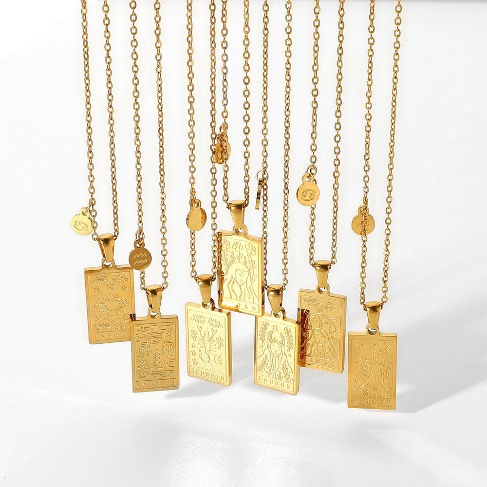 Athena Zodiac Necklace
